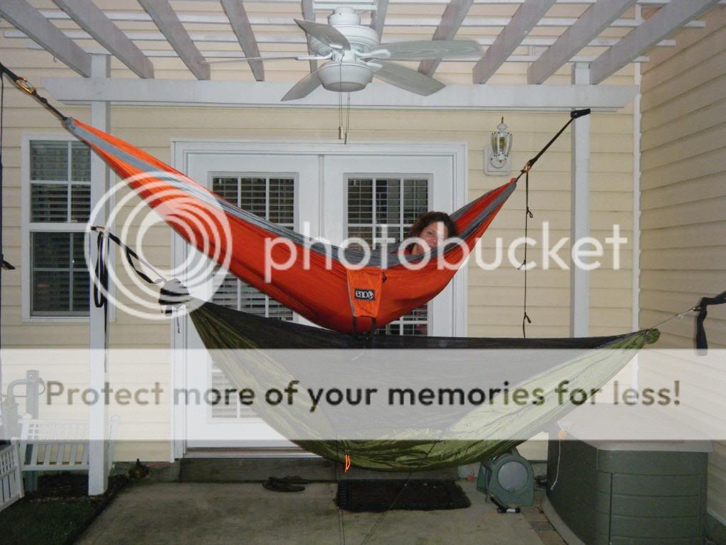 My Backyard Double Decker Hammock Stand